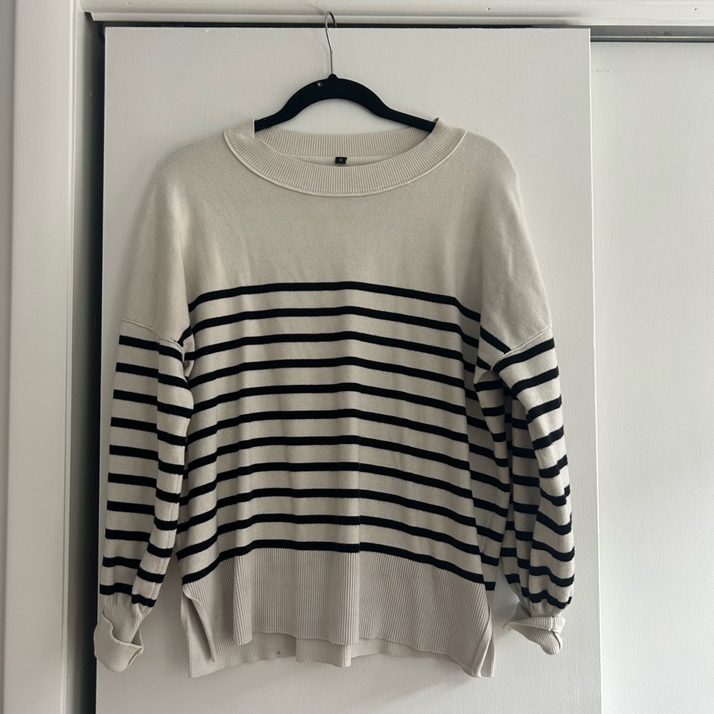 Striped sweater
